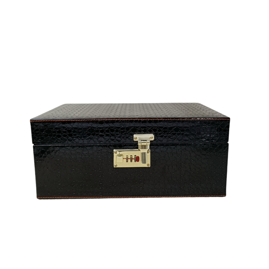 Black 3 Glass Wine Box 1