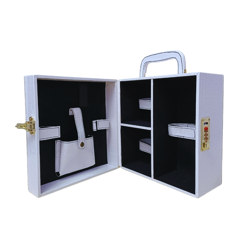 White 2 Glass Wine Box 6