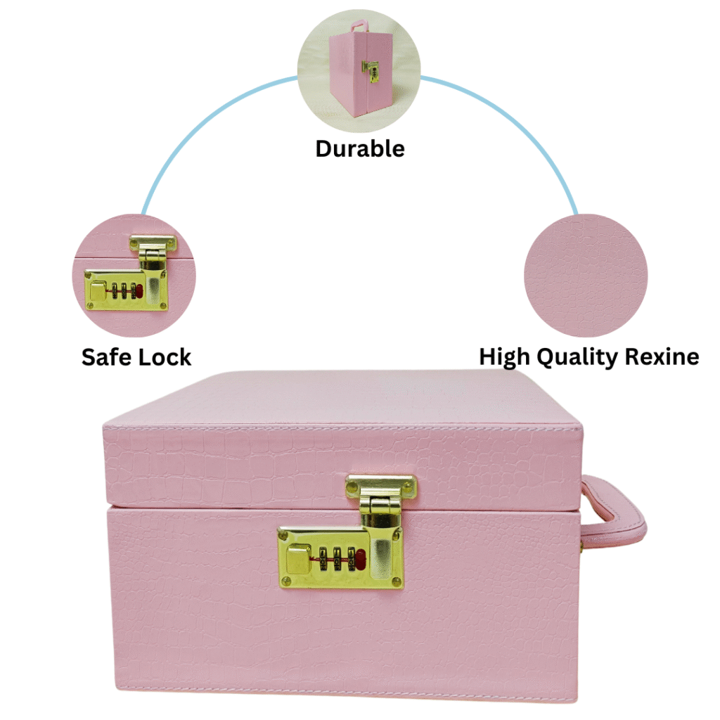 Wine Box Manufacturer 56 Baby Pink 2 Glass Wine Box 5