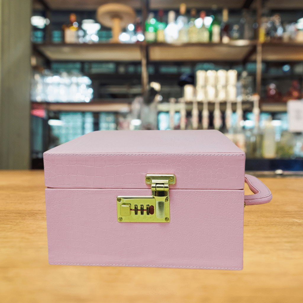 Wine Box Manufacturer 57 Baby Pink 2 Glass Wine Box 6