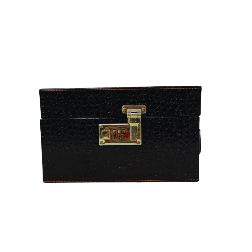 Wine Box Manufacturer 47 Black 2 Glass Wine Box 3