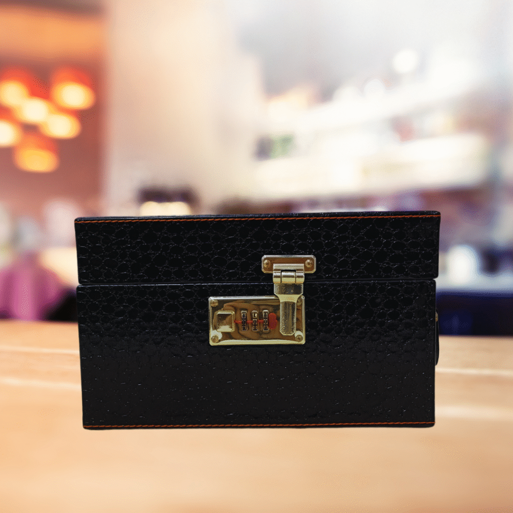 Wine Box Manufacturer 49 Black 2 Glass Wine Box 5