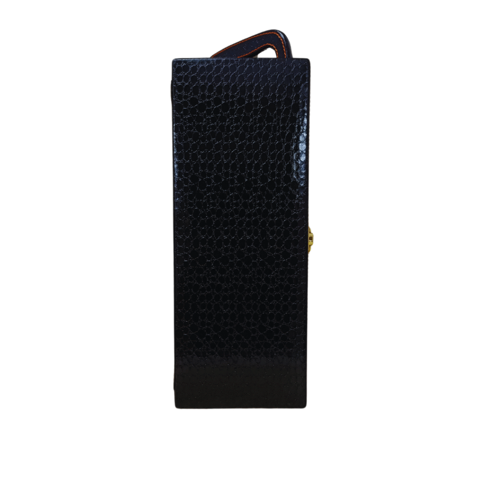 Wine Box Manufacturer 2 Black Single Bottle Wine Box 1