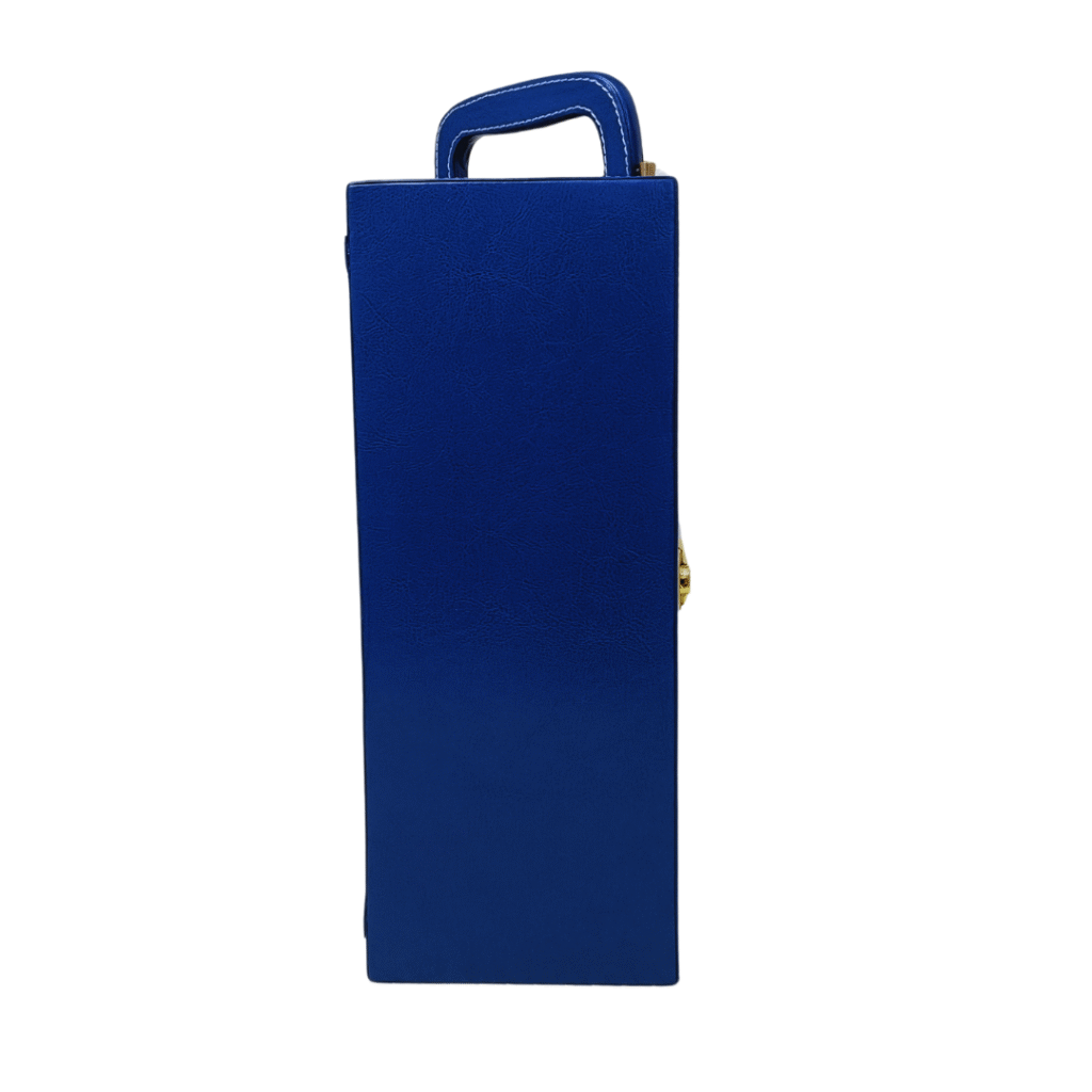 Wine Box Manufacturer 30 Blue Single Bottle Wine Box 1