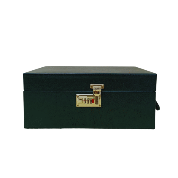 AJ415 Green 3 Glass Wine Box Manufacturer & Wholesaler - Image 2