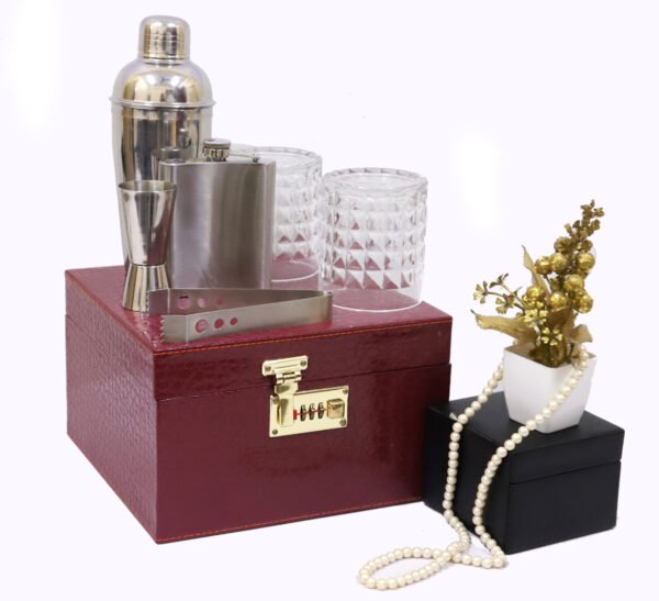 AJ404 Cherry 2 Glass Wine Box Manufacturer & Wholesaler - Image 8
