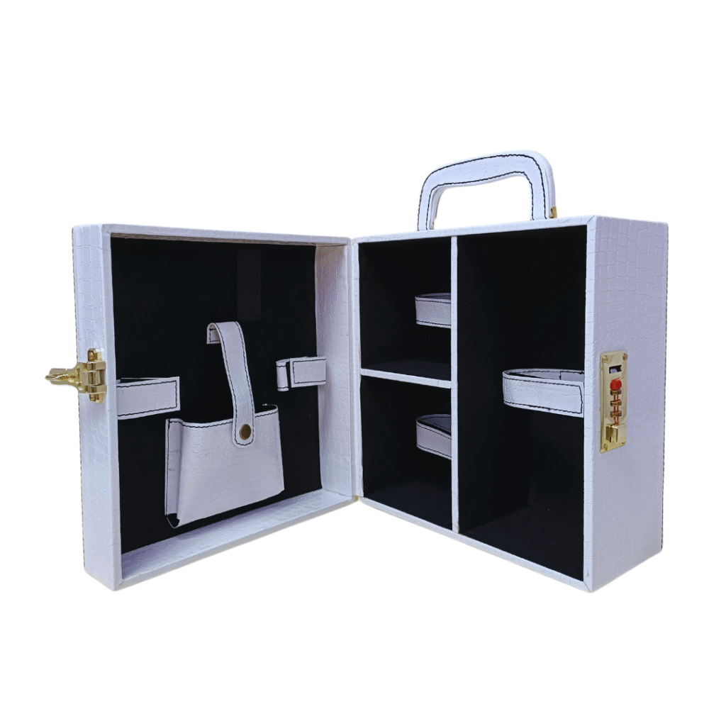Wine Box Manufacturer 64 White 2 Glass Wine Box 6