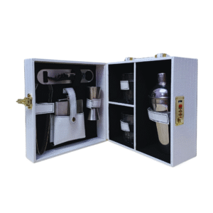 AJ412 White 2 Glass Wine Box Manufacturer & Wholesaler