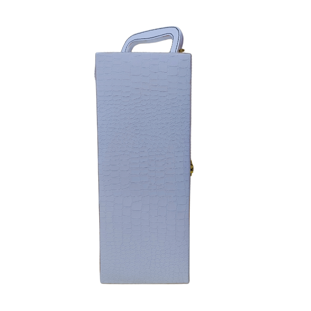 Wine Box Manufacturer 25 White Single Bottle Wine Box 3