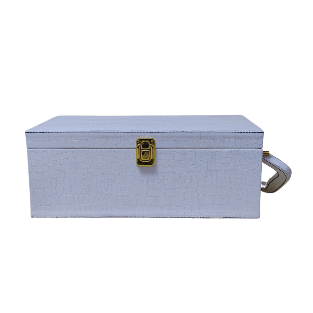 Wine Box Manufacturer 26 White Single Bottle Wine Box 4