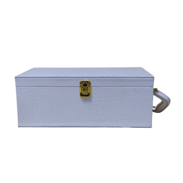 AJ420 White Single Bottle Wine Box Manufacturer & Wholesaler - Image 5