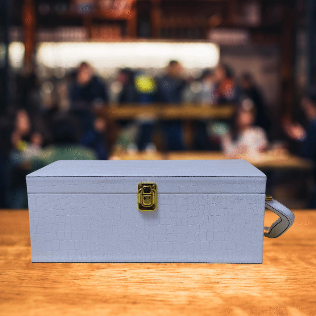 Wine Box Manufacturer 28 White Single Bottle Wine Box 6