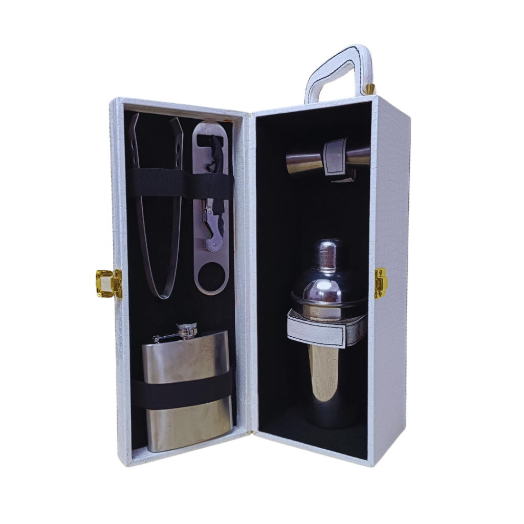 Wine Box Manufacturer 29 White Single Bottle Wine Box 7